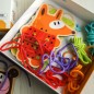Tooky toy drewniana gra zręcznościowa zwierzątka do sznurowania 5w1