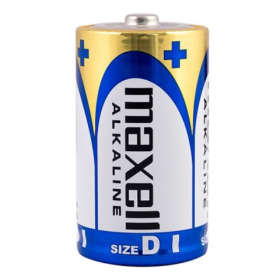 Bateria maxell alkaliczna lr20, 2 szt.