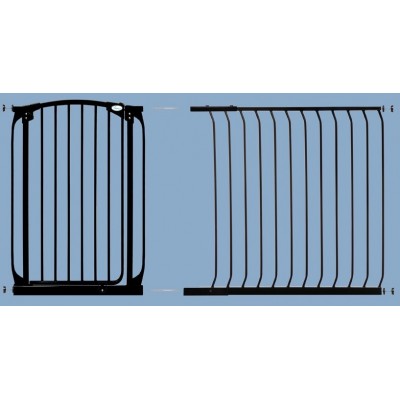Rozszerzenie bramki bezpieczeństwa chelsea - 1m (wys. 1m) - czarne