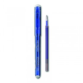 Długopis wymazywalny keyroad 0,7mm, plus wkład/zapas, blister, niebieski