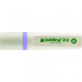 Zakreślacz e-24 ecoline edding, 2-5 mm, pastelowy fiolet - 10 szt