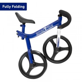 Smart trike składany rowerek biegowy dla dziecka - niebieski