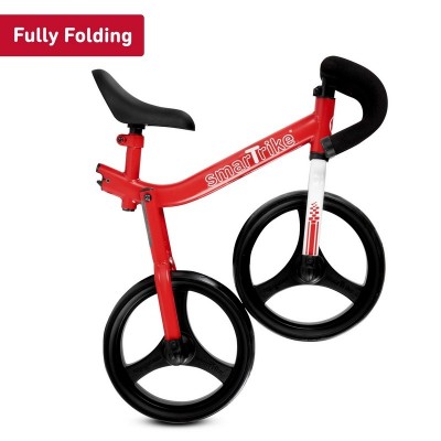 Smart trike składany rowerek biegowy dla dziecka - czerwony