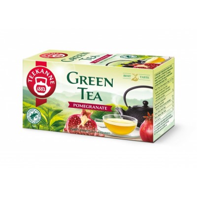Herbata teekanne, zielona z granatem, 20 kopert