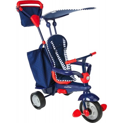 Rower trójkołowy smart trike swirl™ 4w1 - niebiesko-czerwony