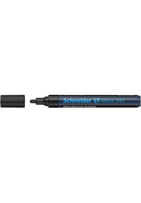 Marker do szklanych tablic SCHNEIDER MAXX 245, 2-3mm, czarny