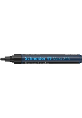 Marker do szklanych tablic SCHNEIDER MAXX 245, 2-3mm, czarny