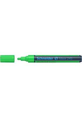 Marker do szklanych tablic schneider maxx 245, 2-3mm, zielony