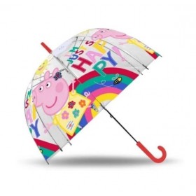 Przezroczysta parasolka 19'' - świnka peppa