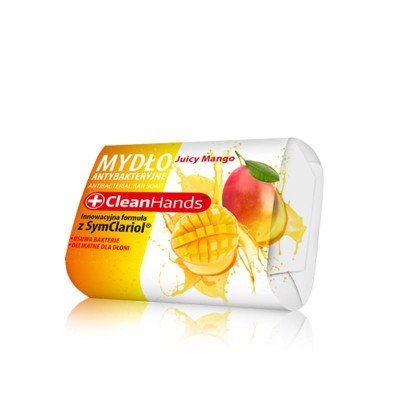 Mydło w kostce antybakteryjne clean hands, mango, 90 g