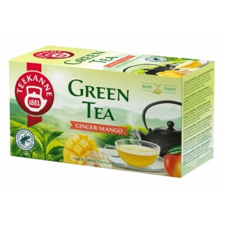 Herbata teekanne, zielona, imbir&mango, 20 kopert