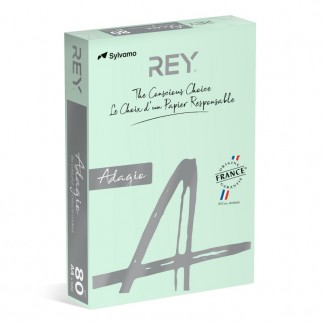 Papier ksero rey adagio, a4, 80gsm, 81 j.zielony vive/bright *ryada080x434 r200, 500 ark. - 5 szt