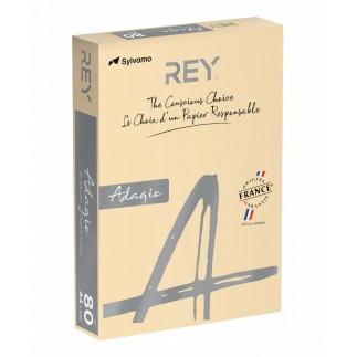 Papier ksero rey adagio, a4, 80gsm, 38 piaskowy pastel *ryada080x430 r200 - 5 szt