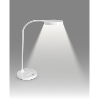 Lampka na biurko cep cled-0290, flex, biały