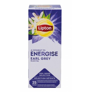 Herbata lipton energise earl grey, 25 torebek