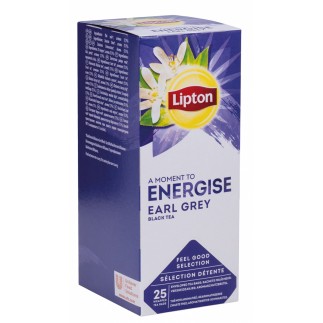 Herbata lipton energise earl grey, 25 torebek