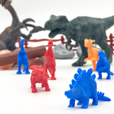 Woopie zestaw figurki dinozaury 40 szt.