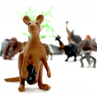 Woopie zestaw figurki dzikie zwierzęta 15 szt. - wersja 1