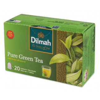 Herbata dilmah, zielona, 20 torebek