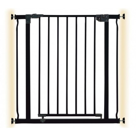 Bramka bezpieczenstwa liberty tall gate dla zwierząt (w: 75-82cm x h: 95cm) - czarna
