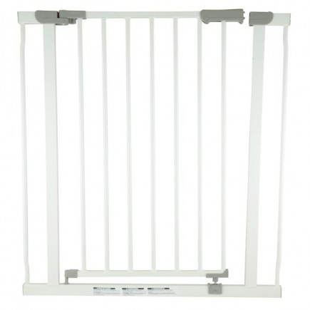 Bramka bezpieczeństwa ava gate (w: 75-81 cm x h: 76) - biała