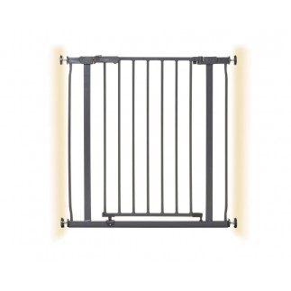 Bramka bezpieczeństwa ava gate (w: 75-81 cm x h: 76) - szara