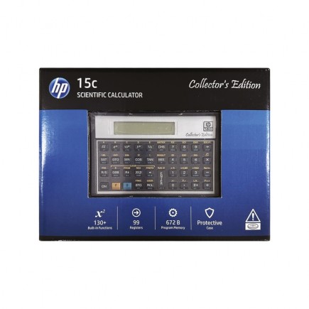 Kalkulator finansowy hp-15c/int, 130 funkcji, 130x79x15mm, czarny