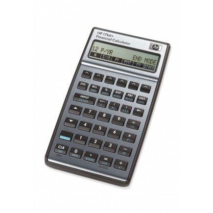 Kalkulator finansowy hp-17biiplus/int, 250 funkcji, 145x81x16mm, srebrny