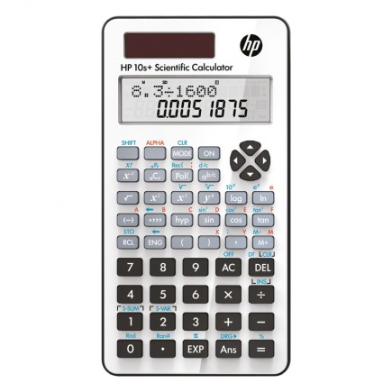 Kalkulator naukowy hp-10splus/int bx, 240 funkcji, 147x77x24mm, biały