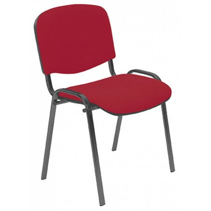Krzesło konferencyjne office products kos premium, czerwone