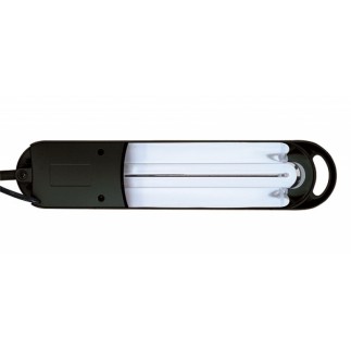 Lampka energooszczędna na biurko maulatlantic, 11w, mocowana zaciskiem, czarna