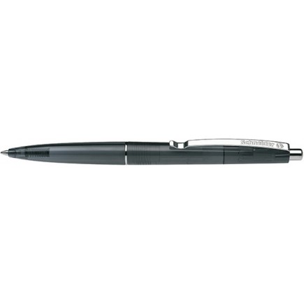 Długopis automatyczny schneider k20 icy, m, czarny - 20 szt