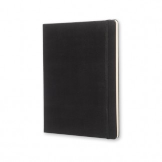 Notes moleskine classic xl (19x25cm) w kropki, twarda oprawa, 192 strony, czarny