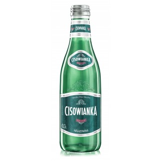 Woda cisowianka classique, niegazowana, butelka szklana, 0,3l - 24 szt