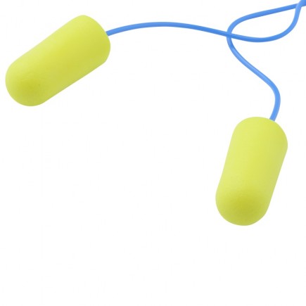 Wkładki przeciwhałasowe 3m e-a-rsoft yellow neons, ze sznurkiem, es-01-005, żółte - 200 szt