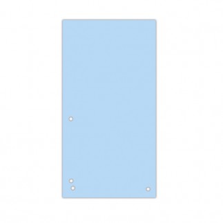 Przekładki donau, karton, 1/3 a4, 235x105mm, 100szt., niebieskie