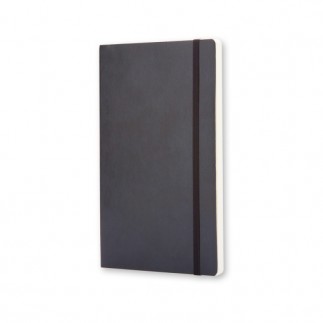 Notes moleskine classic l (13x21cm) gładki, miękka oprawa, 192 strony, czarny