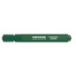 Marker permanentny office products, ścięty, 1-5mm (linia), zielony
