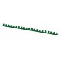 Grzbiety do bindowania office products, a4, 12mm (95 kartek), 100 szt., zielone