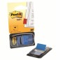 Zakładki indeksujące post-it® (680-b2eu), pp, 25,4x43,2mm, 2x50 kart., niebieskie