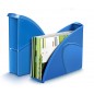 Pojemnik na dokumenty ceppro gloss, polistyren, niebieski