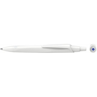 Długopis automatyczny schneider reco biały, m, niebieski