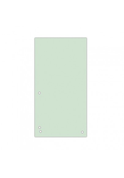 Przekładki donau, karton, 1/3 a4, 235x105mm, 100szt., zielone