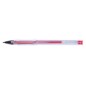 Długopis żelowy office products classic 0,5mm, czerwony - 50 szt