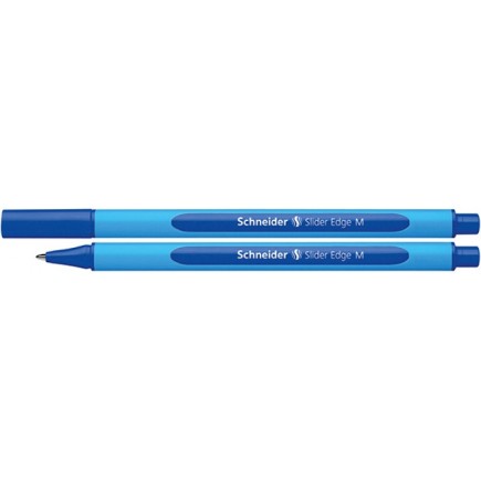 Długopis schneider slider edge, m, niebieski - 10 szt