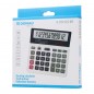 Kalkulator biurowy donau tech, 12-cyfr. wyświetlacz, wym. 155x152x28 mm, biały