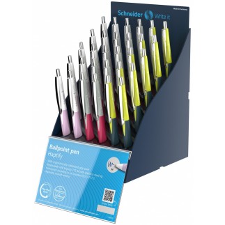 Sis display długopisów automatycznych schneider haptify, m, 30 szt., mix kolorów