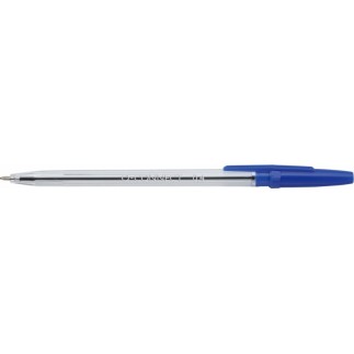 Długopis klasyczny q-connect, sign proof, nieblaknący, niebieski - 50 szt