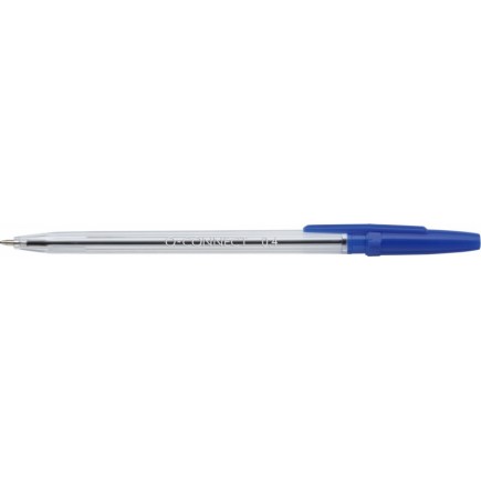 Długopis klasyczny q-connect, sign proof, nieblaknący, niebieski - 50 szt