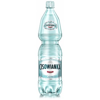 Woda cisowianka, niegazowana, butelka plastikowa, 1,5l - 6 szt